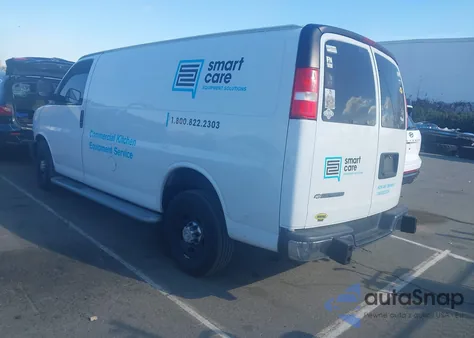 2019 Chevrolet Express 2500 Work Van from USA, damaged, VIN 1GCWGAFG5K1344758